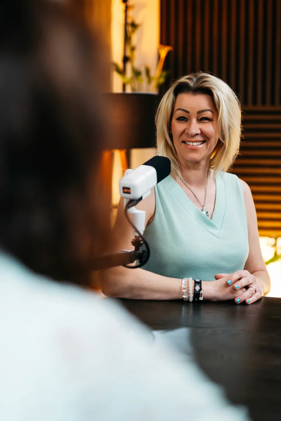 Podcast studio Brno – nahrávací sezení