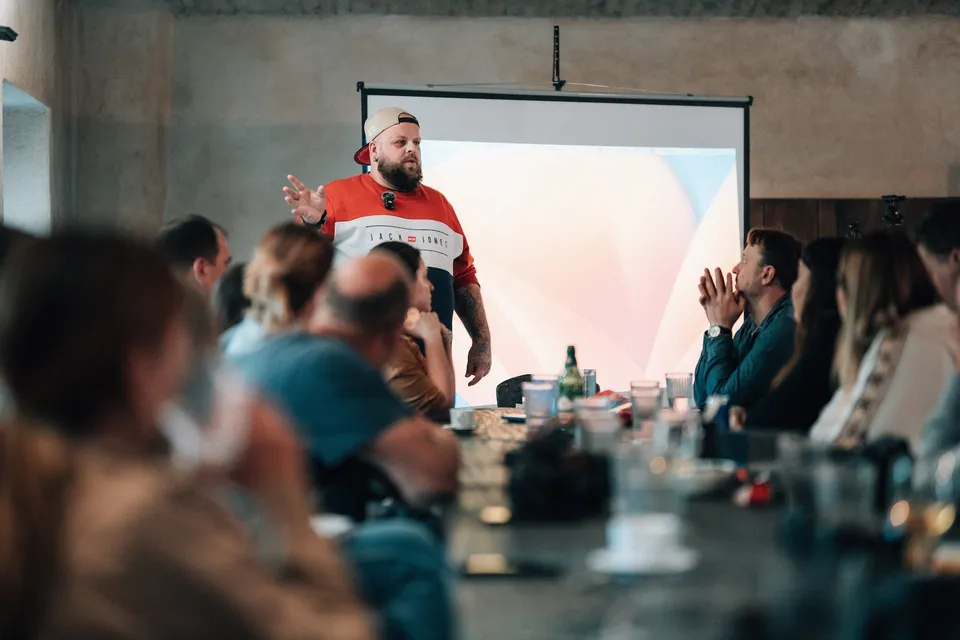 Reportážní fotografie z firemní akce v Brně